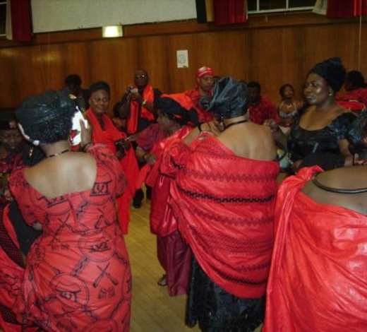 Celebrating the Life of the Late Ga Mantse in UK